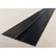 62mm x 6mm x 6mm Aluminium Black Finish Bird Beak Facade Joint Profile -  length of 2.5m - pack of 20