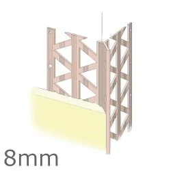 8mm PVC Render Only Corner Bead (pack of 25).