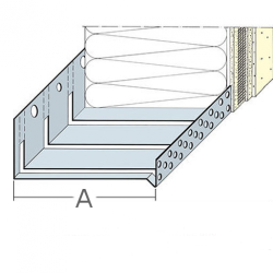 40mm Aluminium System Starter Track Profile for Curved Walls - 2.5m length (pack of 5). 40mm Aluminium System Starter Track Profile for Curved Walls - 2.5m length (pack of 5).