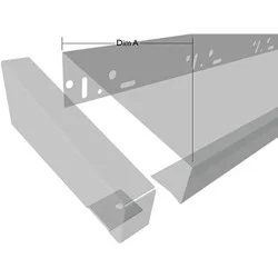 150mm WEC End Cap for Verge Trim Profiles