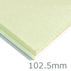 102.5mm Xtratherm XT/TL Thermal Liner Dot and Dab (90mm PIR Insulation bonded to 12.5mm Plasterboard) 102.5mm Xtratherm XT/TL Thermal Liner Dot and Dab (90mm PIR Insulation bonded to 12.5mm Plasterboard)