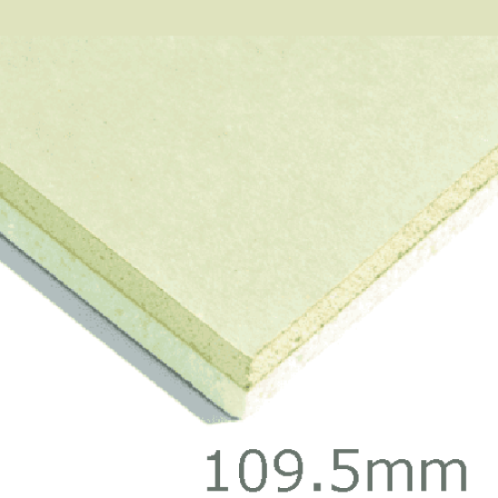 109.5mm Xtratherm XT/TL Thermal Liner Dot and Dab (100mm PIR Insulation bonded to 9.5mm Plasterboard)