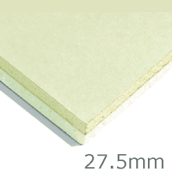27.5mm Xtratherm XT/TL Thermal Liner Dot and Dab (15mm PIR Insulation bonded to 12.5mm Plasterboard) 27.5mm Xtratherm XT/TL Thermal Liner Dot and Dab (15mm PIR Insulation bonded to 12.5mm Plasterboard)