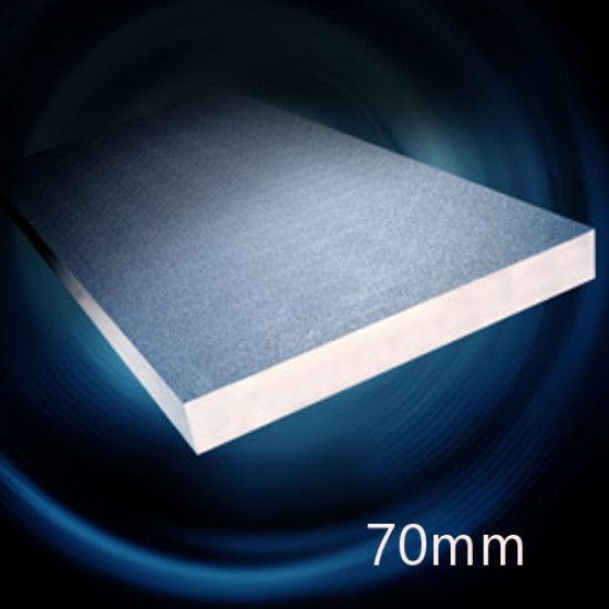 70mm Unilin XtroLiner XO/PR Pitched Roof PIR Insulation Board - 1200mm x 2400mm - Pack of 4