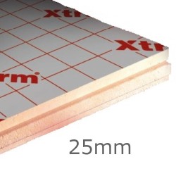 25mm Xtratherm Thin-R FR/ALU Flat Roof PIR Insulation Board (pack of 12) 25mm Xtratherm Thin-R FR/ALU Flat Roof PIR Insulation Board (pack of 12)