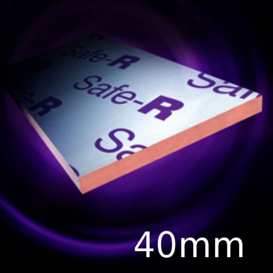 40mm Xtratherm Safe-R SR/PR Phenolic Insulation Board (pack of 7)