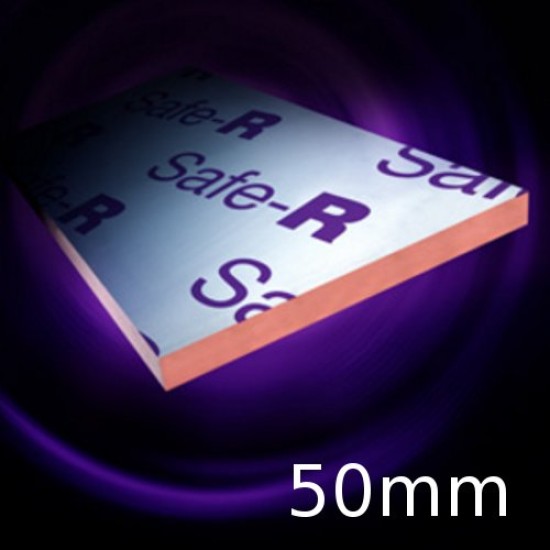 50mm Xtratherm Safe-R SR/PR Phenolic Insulation Board (pack of 6)
