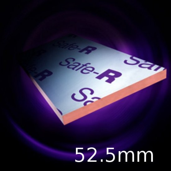 52.5mm Xtratherm Safe-R Thermal Liner SR/TB-MF (40mm Phenolic Core + 12.5mm Plasterboard) - Mechanical Fixing (pack of 7) 52.5mm Xtratherm Safe-R Thermal Liner SR/TB-MF (40mm Phenolic Core + 12.5mm Plasterboard) - Mechanical Fixing (pack of 7)