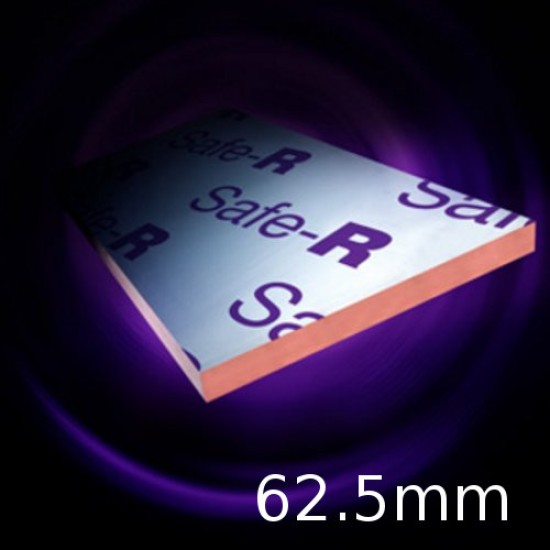62.5mm Xtratherm Safe-R Thermal Liner SR/TB-MF (50mm Phenolic Core + 12.5mm Plasterboard) - Mechanical Fixing (pack of 6) 62.5mm Xtratherm Safe-R Thermal Liner SR/TB-MF (50mm Phenolic Core + 12.5mm Plasterboard) - Mechanical Fixing (pack of 6)