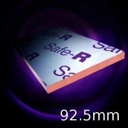 92.5mm Unilin Safe-R SR/TB-MF (80mm Phenolic Core and 12.5mm Plasterboard) -  Mechanical Fixing (pack of 4)