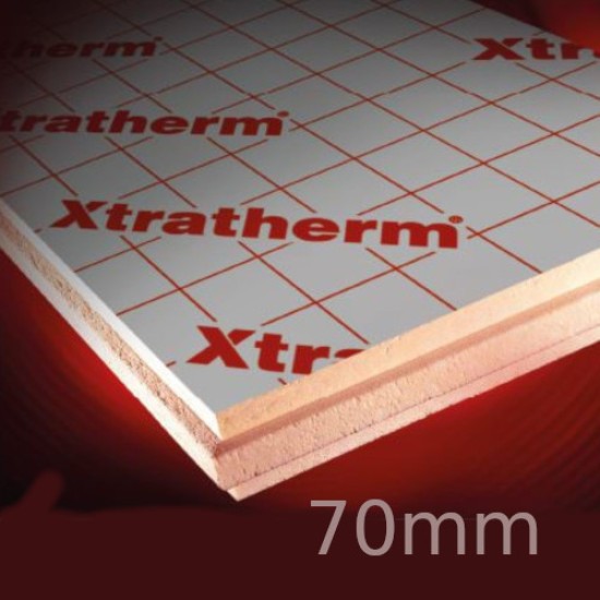 70mm Thin-R XT/CW Partial Fill Cavity Insulation Xtratherm (pack of 6)