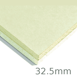 32.5mm Xtratherm XT/TL Thermal Liner Dot and Dab (20mm PIR Insulation bonded to 12.5mm Plasterboard) 32.5mm Xtratherm XT/TL Thermal Liner Dot and Dab (20mm PIR Insulation bonded to 12.5mm Plasterboard)