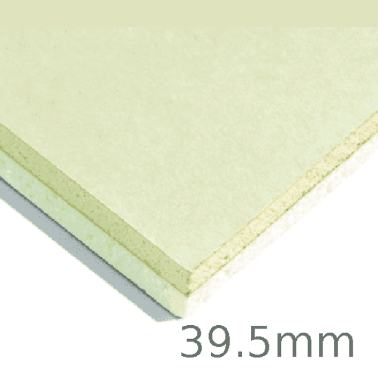 39.5mm Xtratherm XT/TL Thermal Liner Dot and Dab (30mm PIR Insulation bonded to 9.5mm Plasterboard)