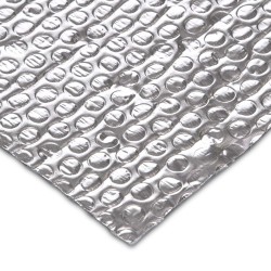 4mm YBS Airtec Double -  Reflective Aluminium Foil Bubble Insulation Membrane - 1.5m x 25m. 4mm YBS Airtec Double -  Reflective Aluminium Foil Bubble Insulation Membrane - 1.5m x 25m.