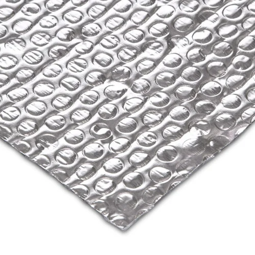 4mm YBS Airtec Double - Reflective Aluminium Foil Bubble Insulation Membrane - 1.05m x 50m. 4mm YBS Airtec Double - Reflective Aluminium Foil Bubble Insulation Membrane - 1.05m x 50m.
