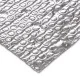 4mm YBS Airtec Double - Reflective Aluminium Foil Bubble Insulation Membrane - 1.05m x 50m. 4mm YBS Airtec Double - Reflective Aluminium Foil Bubble Insulation Membrane - 1.05m x 50m.