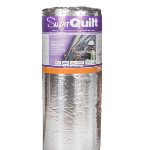 40mm YBS SuperQuilt - Multi-layer Insulation for Roofs, Walls and Floors - 1.2m x 10m roll. 40mm YBS SuperQuilt - Multi-layer Insulation for Roofs, Walls and Floors - 1.2m x 10m roll.