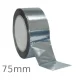 75mm Aluminium Joining Tape - Self Adhesive Tape for Foil Faced Insulation - 50m roll 75mm Aluminium Joining Tape - Self Adhesive Tape for Foil Faced Insulation - 50m roll