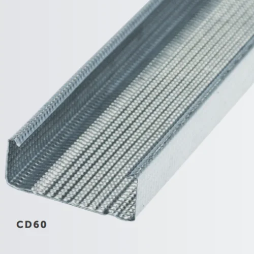 60mm Galvanised Steel Ceiling Lining Section CD-60 - 3000 length 60mm Galvanised Steel Ceiling Lining Section CD-60 - 3000 length