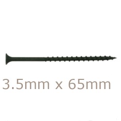 3.5x65mm Drywall Screws - Coarse Thread Sharp Point  - box of 1000 3.5x65mm Drywall Screws - Coarse Thread Sharp Point  - box of 1000