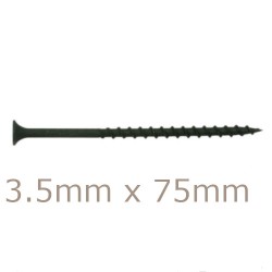 3.5x75mm Drywall Screws - Coarse Thread Sharp Point  - box of 1000 3.5x75mm Drywall Screws - Coarse Thread Sharp Point  - box of 1000