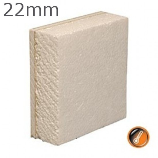 22mm Gyproc Thermaline Basic Insulated Plasterboard - (12.5mm EPS and 9.5mm Gypsum Wallboard)
