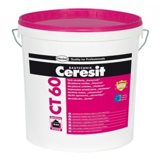 Ceresit CT60 Acrylic Render 1.5 mm grain