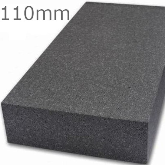 110mm Grey Polystyrene (Graphite EPS) for External Wall Insulation (pack of 5)