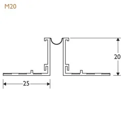20-22mm Movement Bead PVC (pack of 3).
