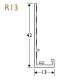 13mm Render Stop Bead PVC - 42mm Wing (pack of 5). 13mm Render Stop Bead PVC - 42mm Wing (pack of 5).