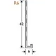 6mm Render Stop Bead PVC - 42mm Wing (pack of 5). 6mm Render Stop Bead PVC - 42mm Wing (pack of 5).