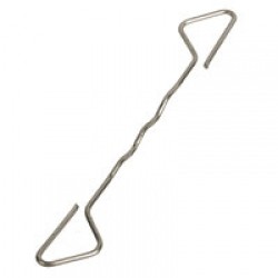 Wall Ties 225mm - Stainless Steel (pack of 1000). Wall Ties 225mm - Stainless Steel (pack of 1000).