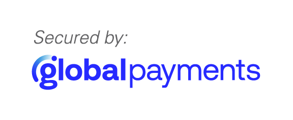 Secured by Global Payments logo