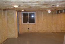 Basement insulation example 2