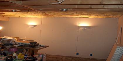 Basement insulation example 3