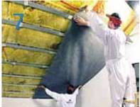 Pitched roof insulation with mineral wool 7