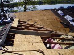 Insulating a cold pitched roof