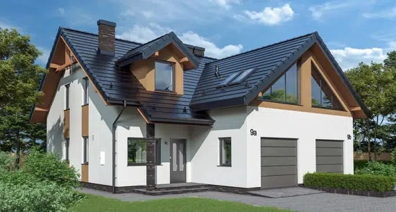 silicate rendered house ceresit