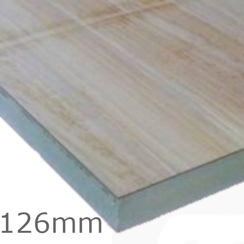 126mm Celotex Td4000 Pir Insulation Board With Plywood Warm Deck Insulation