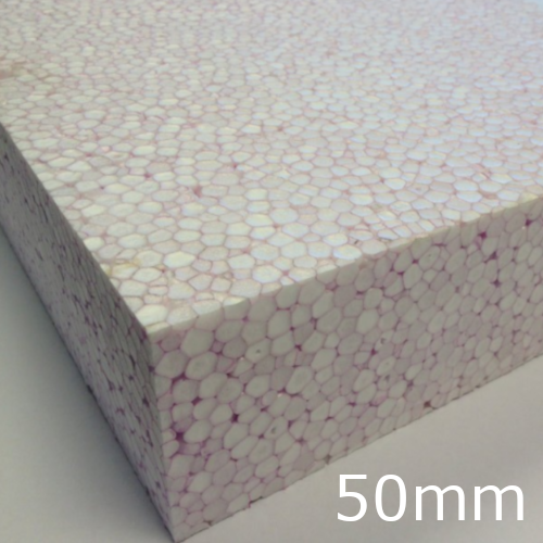 50mm Heaveguard - Expanded Polystyrene Board Used Against Ground Heave - 2400mm x 1200mm