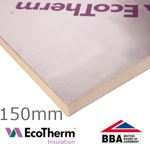 150mm EcoTherm EcoVersal PIR Insulation Board