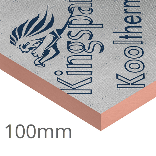100mm Kingspan Kooltherm K15 Rainscreen Board (pack of 3)