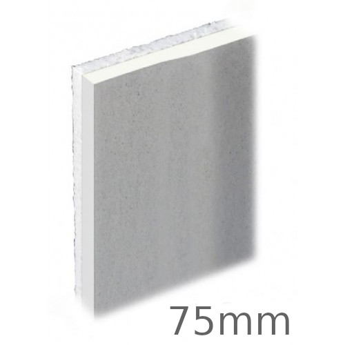 75mm Knauf Pir Thermal Laminate Insulation Board Insulated Plasterboard Thermal Laminate