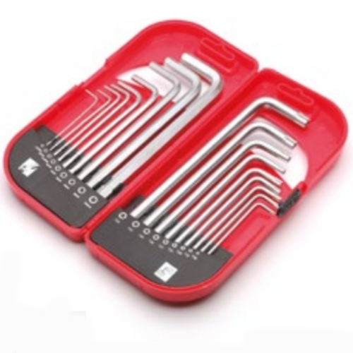 PRO Hex and Torx Key Allen Wrench Set with Ball End Set of 18 Tool