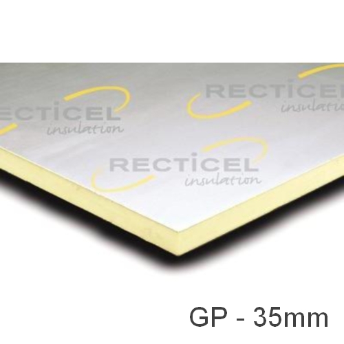 35mm Eurothane GP PIR Insulation Board Recticel
