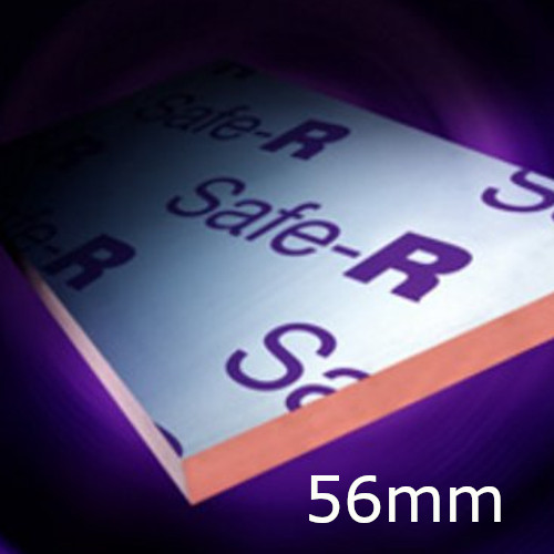 56mm Xtratherm Safe-R SR/STP Phenolic Soffit Plus Board - (50mm Phenolic + 6mm Building Panel)