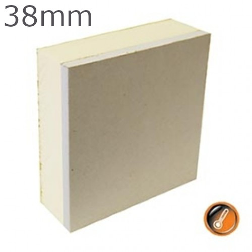 38mm British Gypsum Gyproc Thermaline Pir Insulated Plasterboard Wall Insulation Dry Lining With Insulation